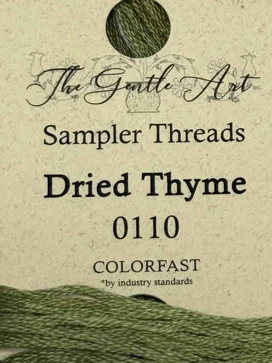 The Gentle Art Sampler Threads; Dried Thyme
