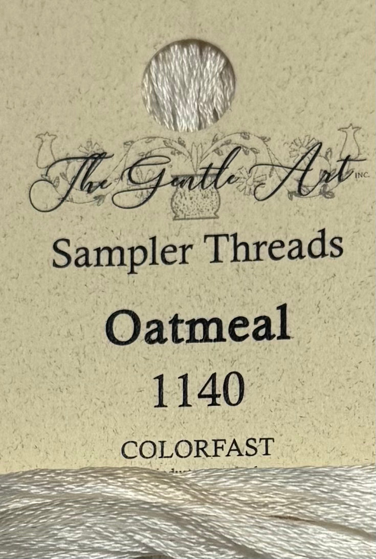 The Gentle Art Sampler Threads; Oatmeal