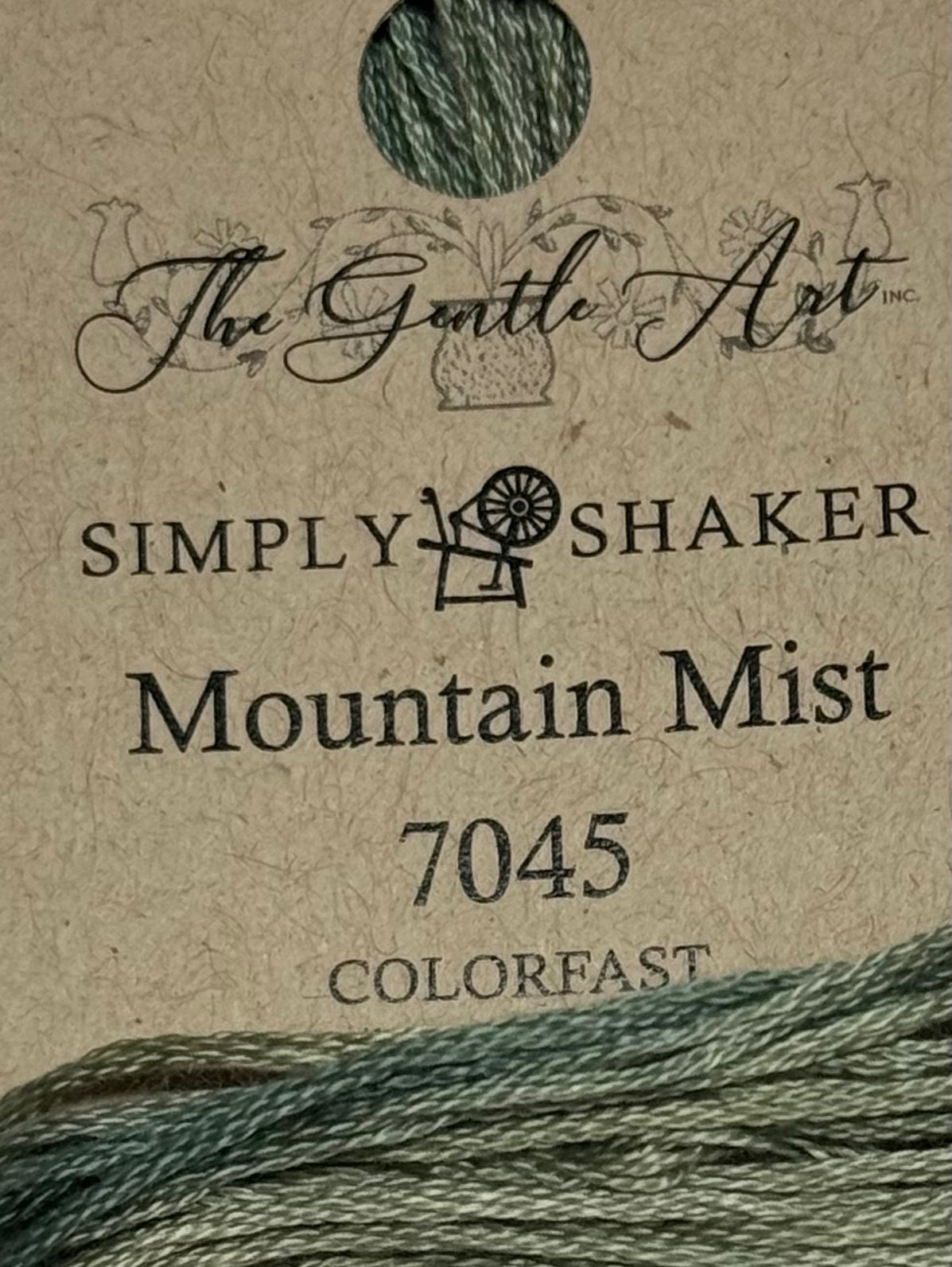 The Gentle Art Simply Shaker Threads; Mountain Mist