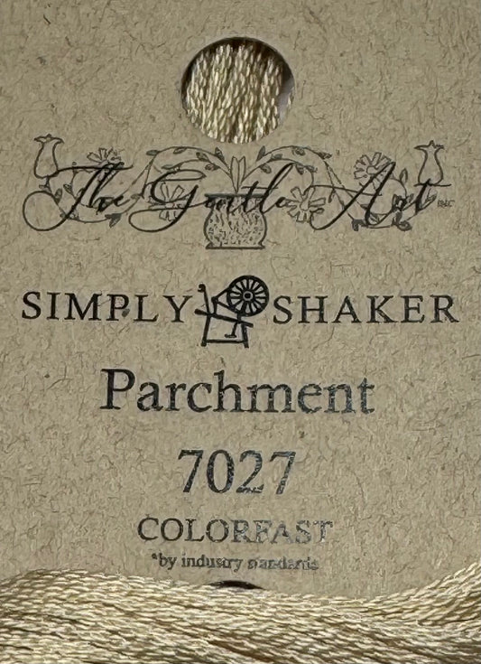 The Gentle Art Simply Shaker Threads; Parchment
