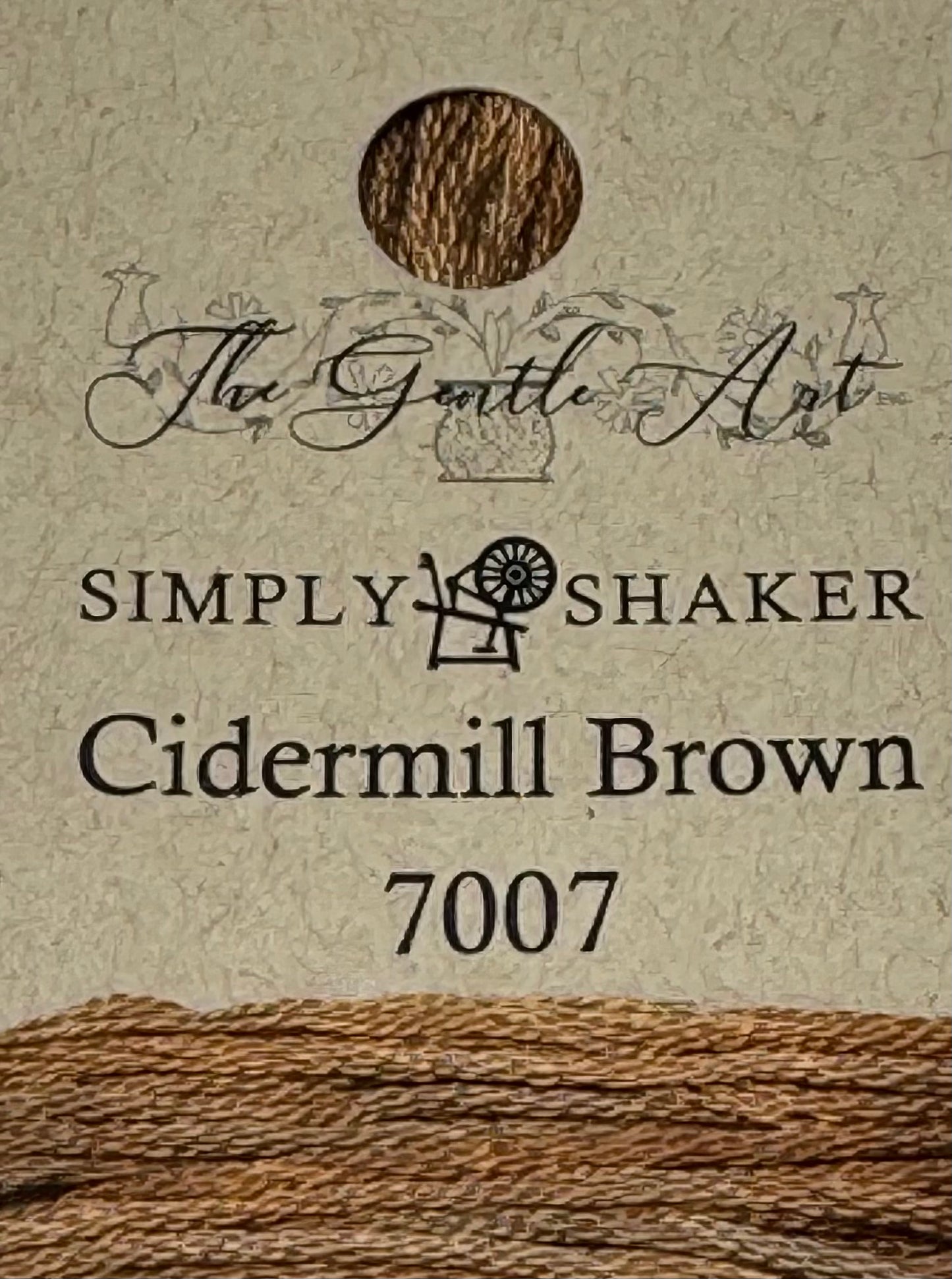 The Gentle Art Simply Shaker Threads; Cidermill Brown