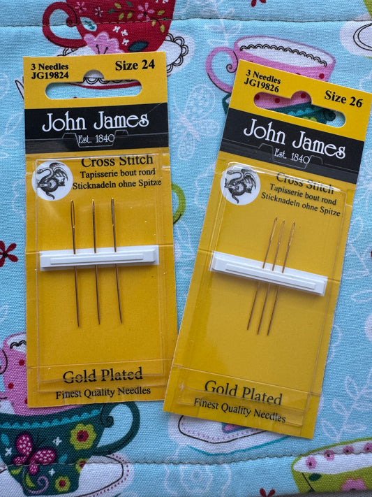 John James Tapestry Needles, Size 26