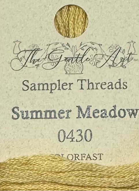 The Gentle Art Sampler Threads; Summer Meadow