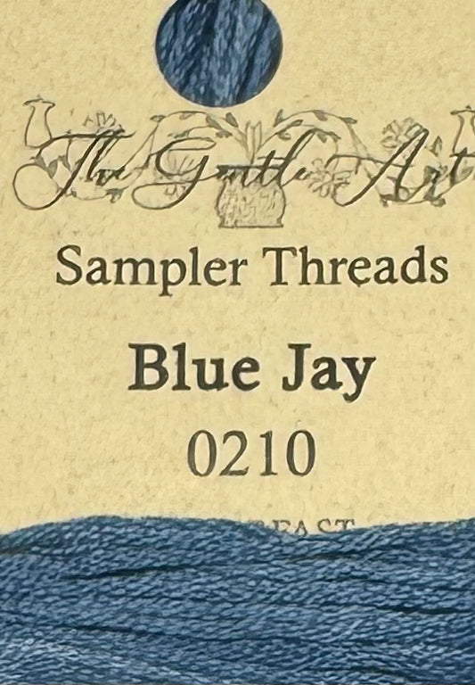 The Gentle Art Sampler Threads; Blue Jay