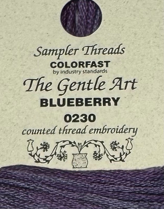 The Gentle Art Sampler Threads; Blueberry