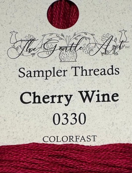 The Gentle Art Sampler Threads; Cherry Wine
