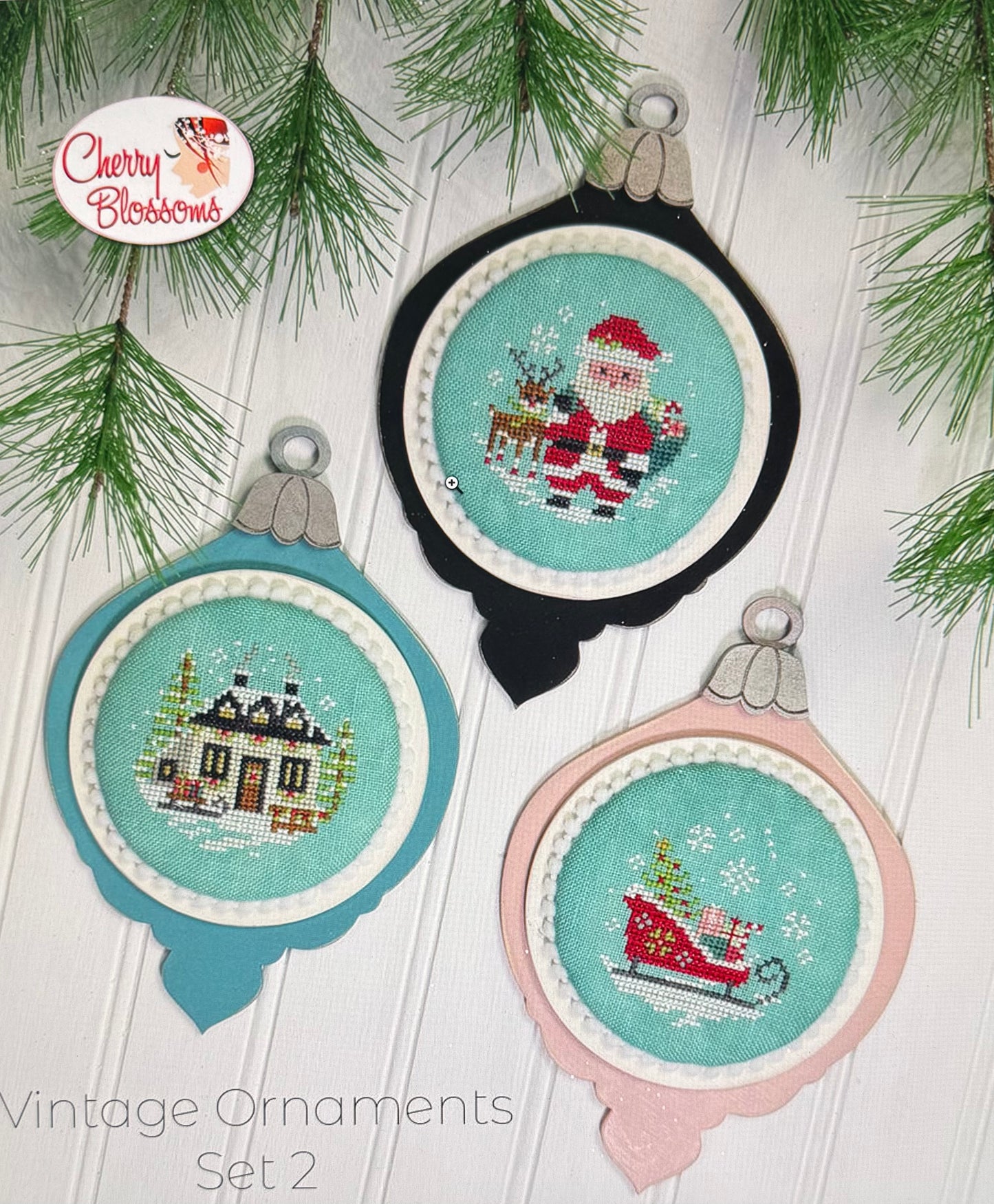 Vintage Ornaments Set Two
