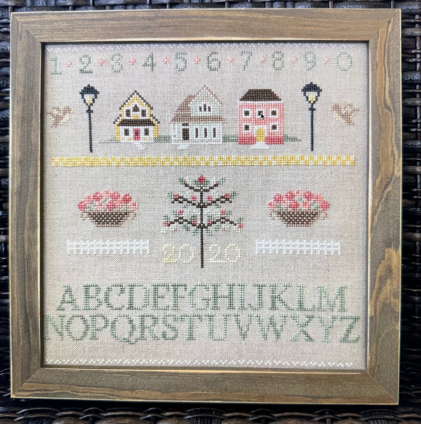 Peachtree Park Sampler; Sweet Wing Studio