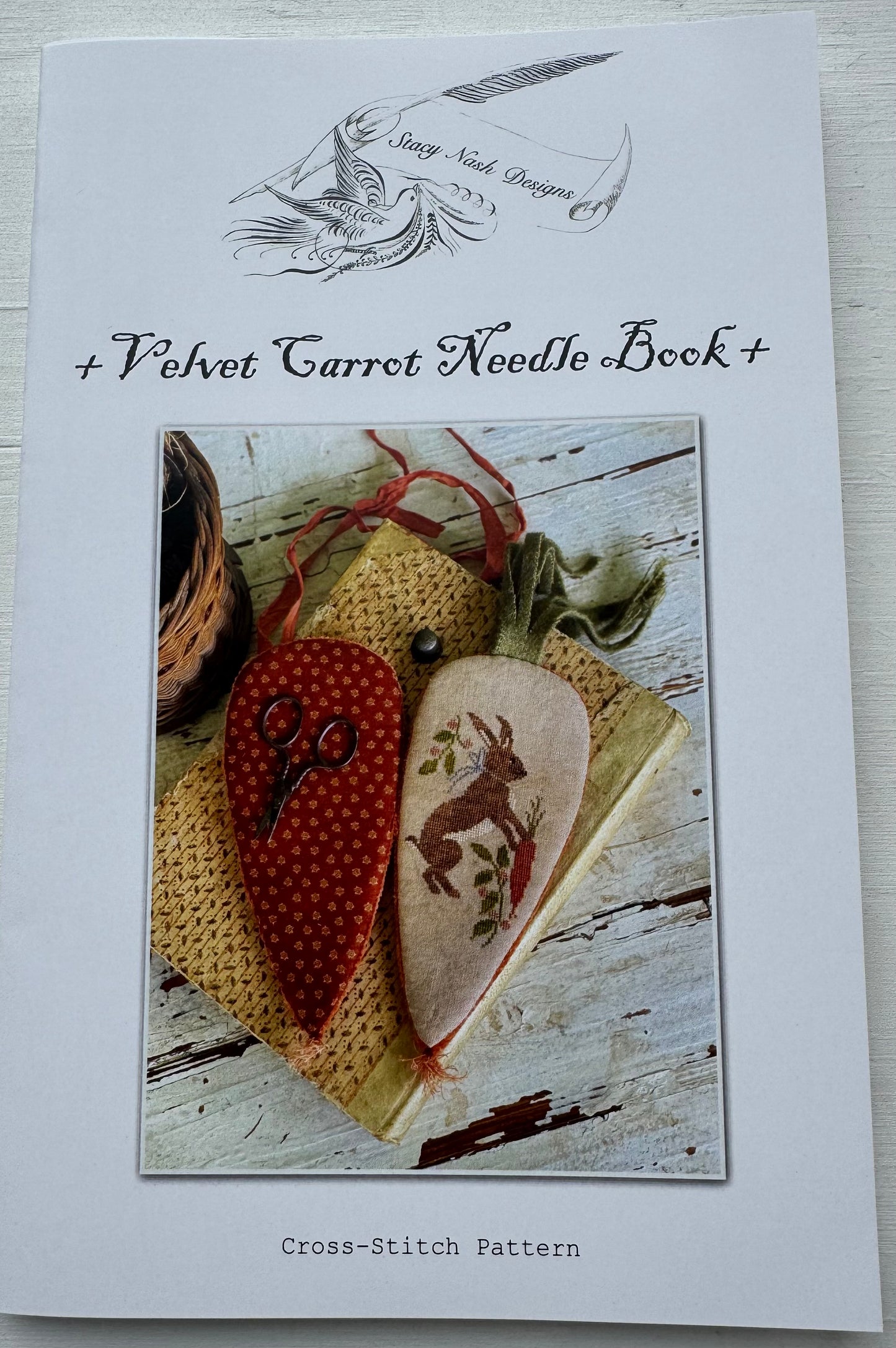 Velvet Carrot Needle Book