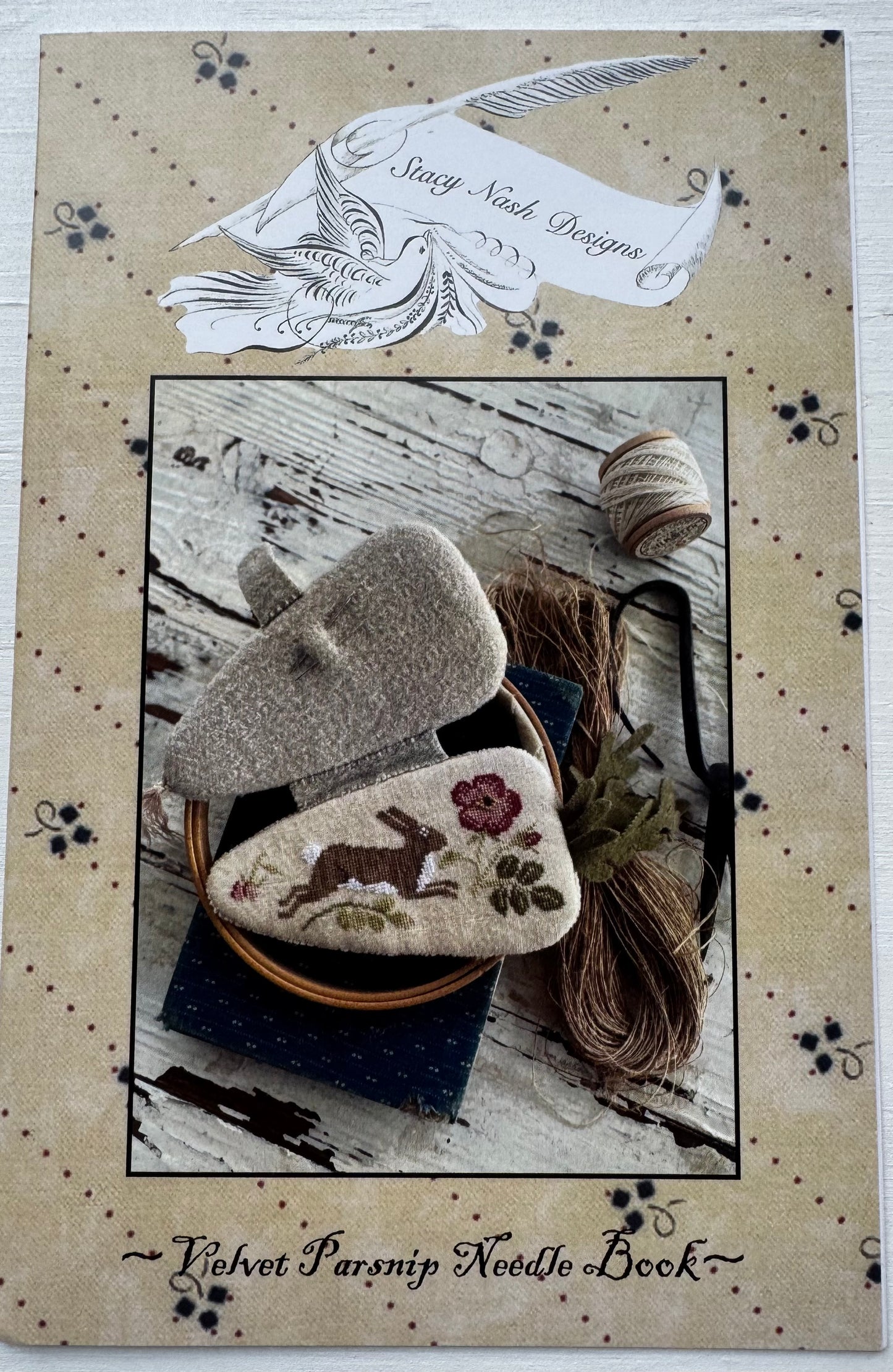 Velvet Parsnip Needle Book