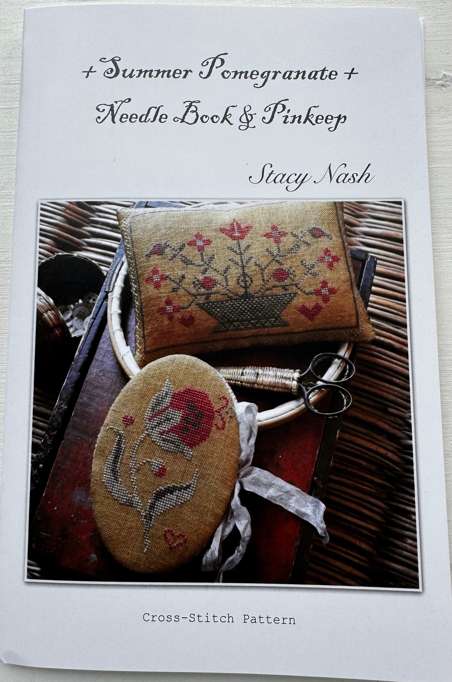 Summer Pomegranate Needle Book & Pinkeep