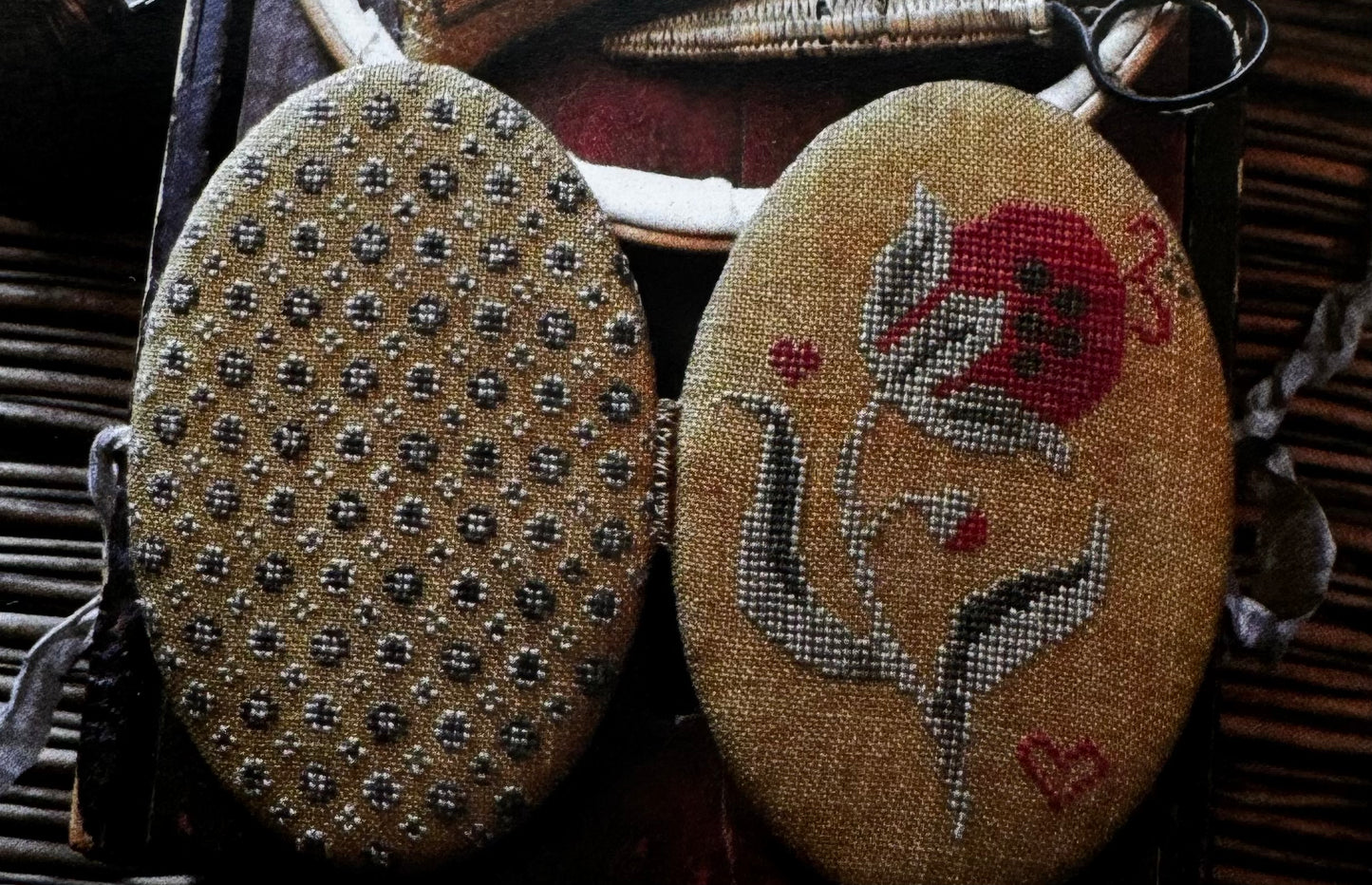 Summer Pomegranate Needle Book & Pinkeep
