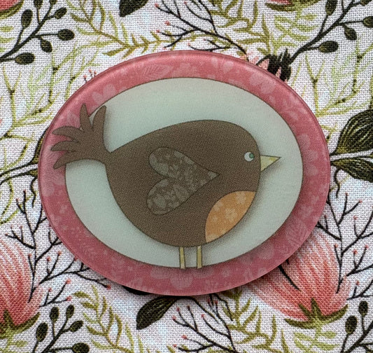 Robin Needle Minder, Cherry Hill Stitchery