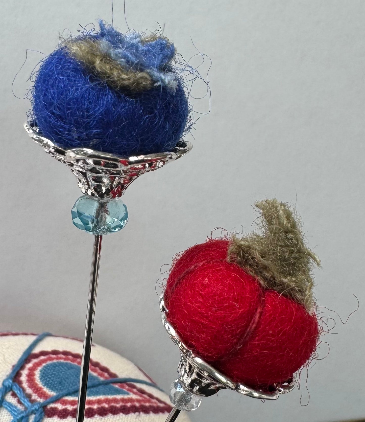 Blueberry Counting Pins