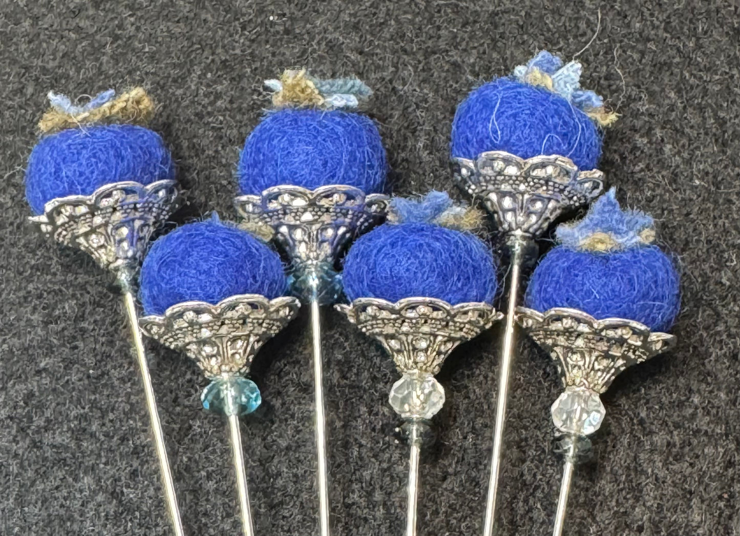 Blueberry Counting Pins