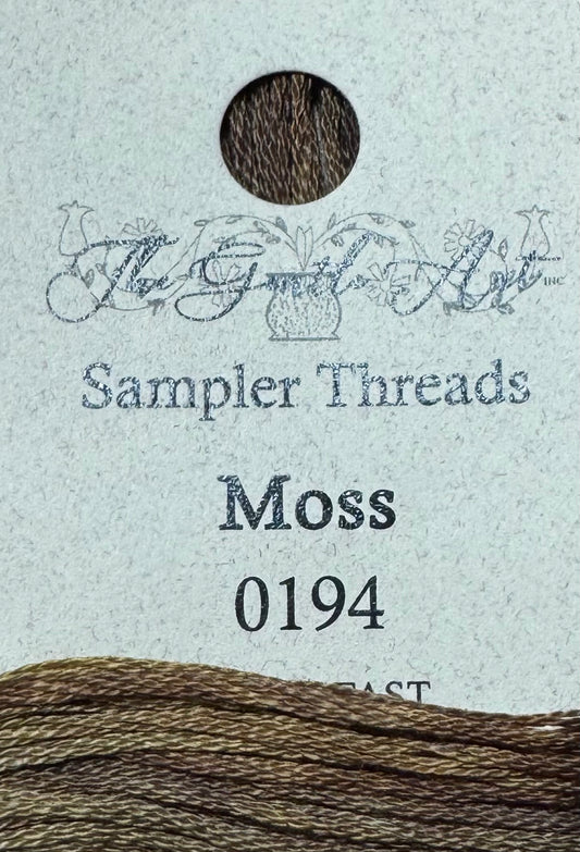 The Gentle Art Sampler Threads; Moss