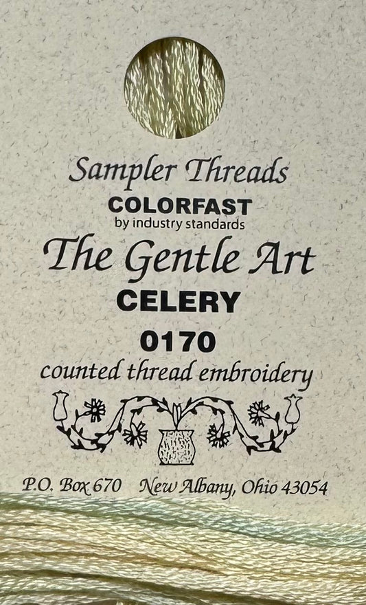 The Gentle Art Sampler Threads; Celery