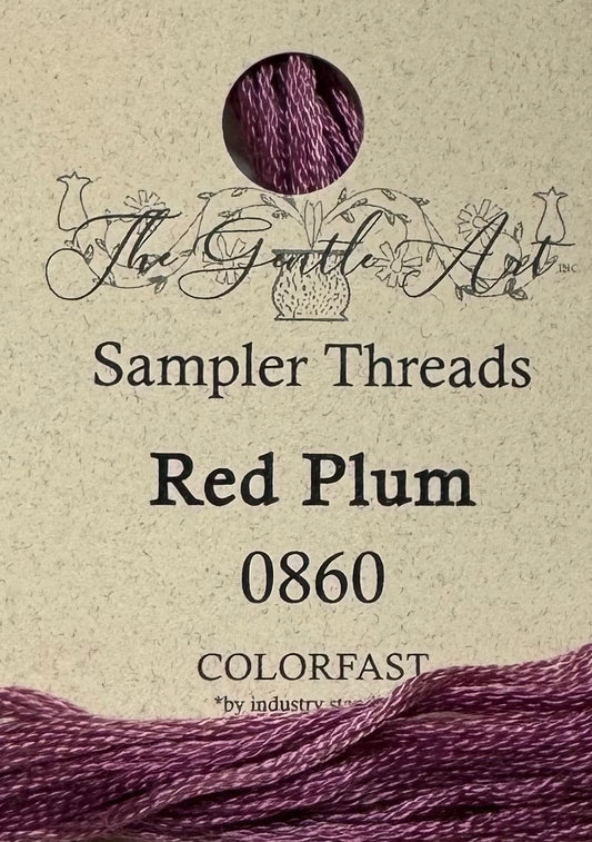 The Gentle Art Sampler Threads; Red Plum