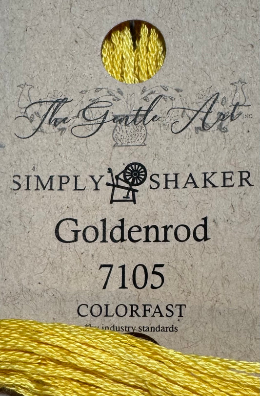 The Gentle Art Simply Shaker Threads; Goldenrod