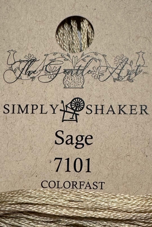 The Gentle Art Simply Shaker Threads; Sage
