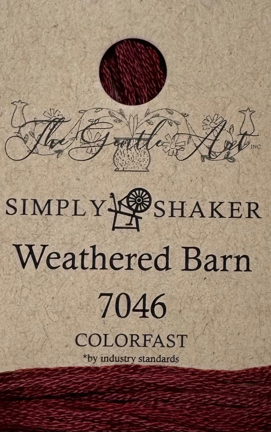 The Gentle Art Simply Shaker Threads; Weathered Barn