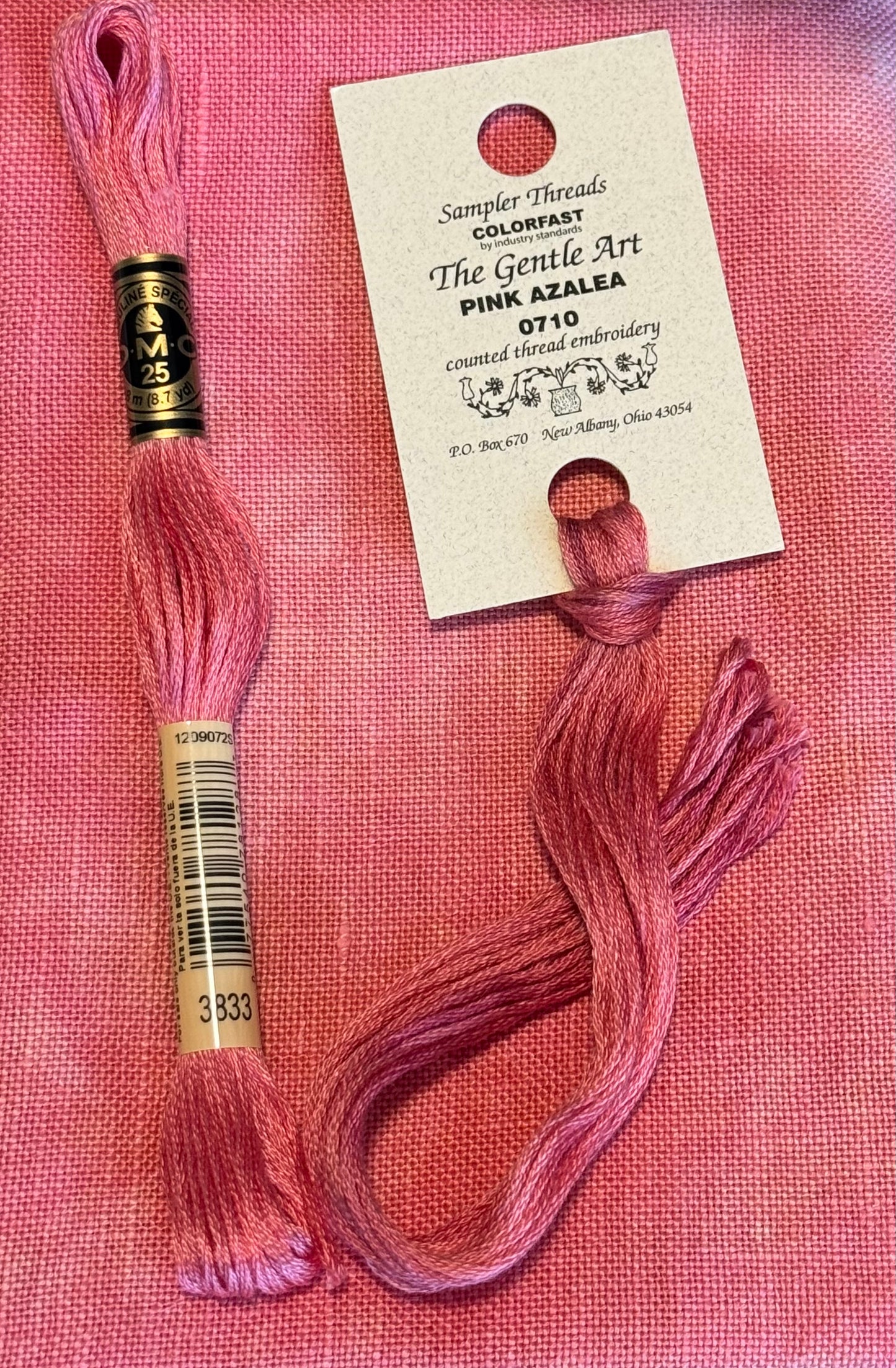 Pomegranate; Hand Dyed Fabrics by Stephanie