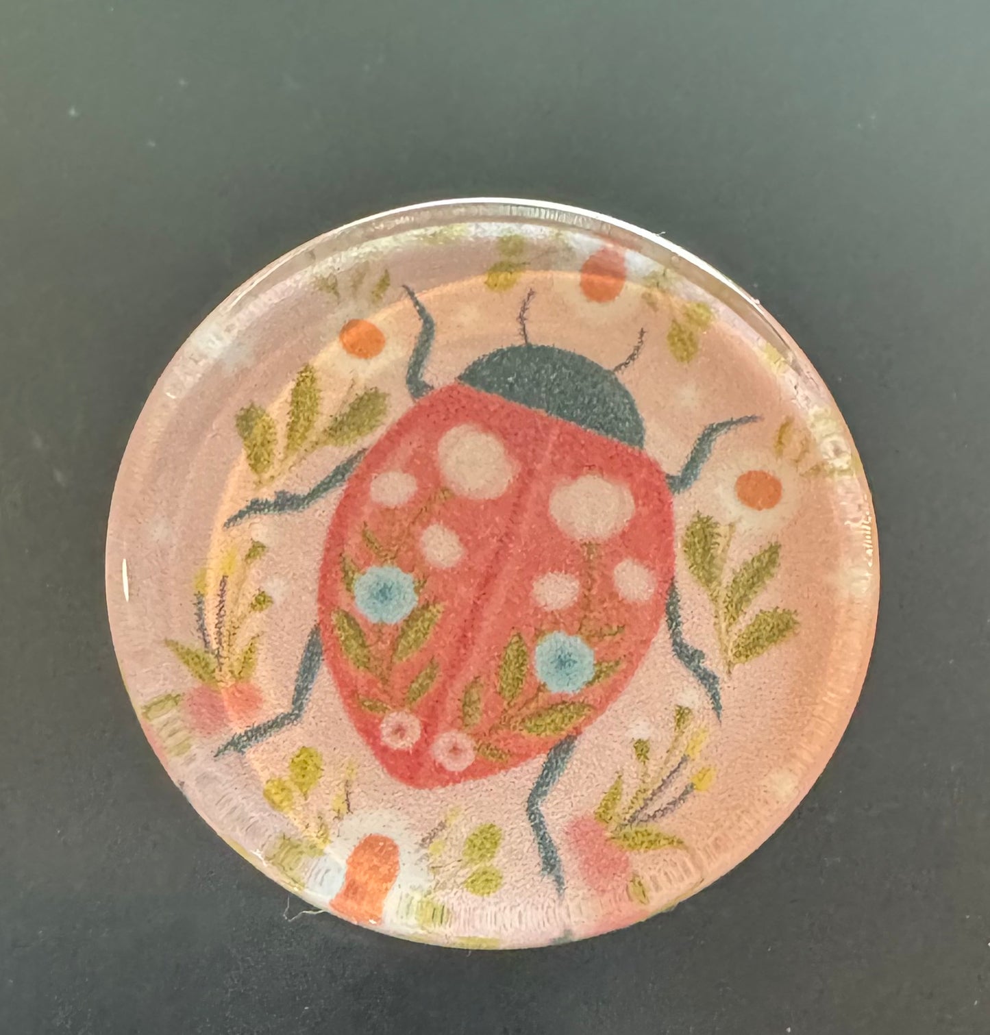 Ladybug Needle Minder