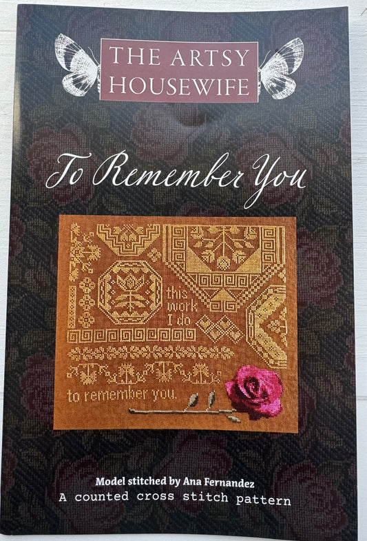 To Remember You; The Artsy Housewife
