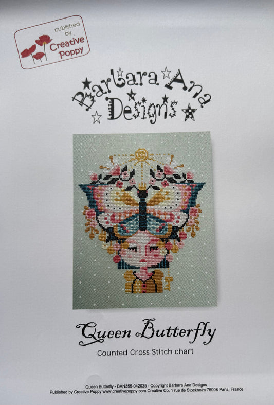 Queen Butterfly; Barbara Ana Designs