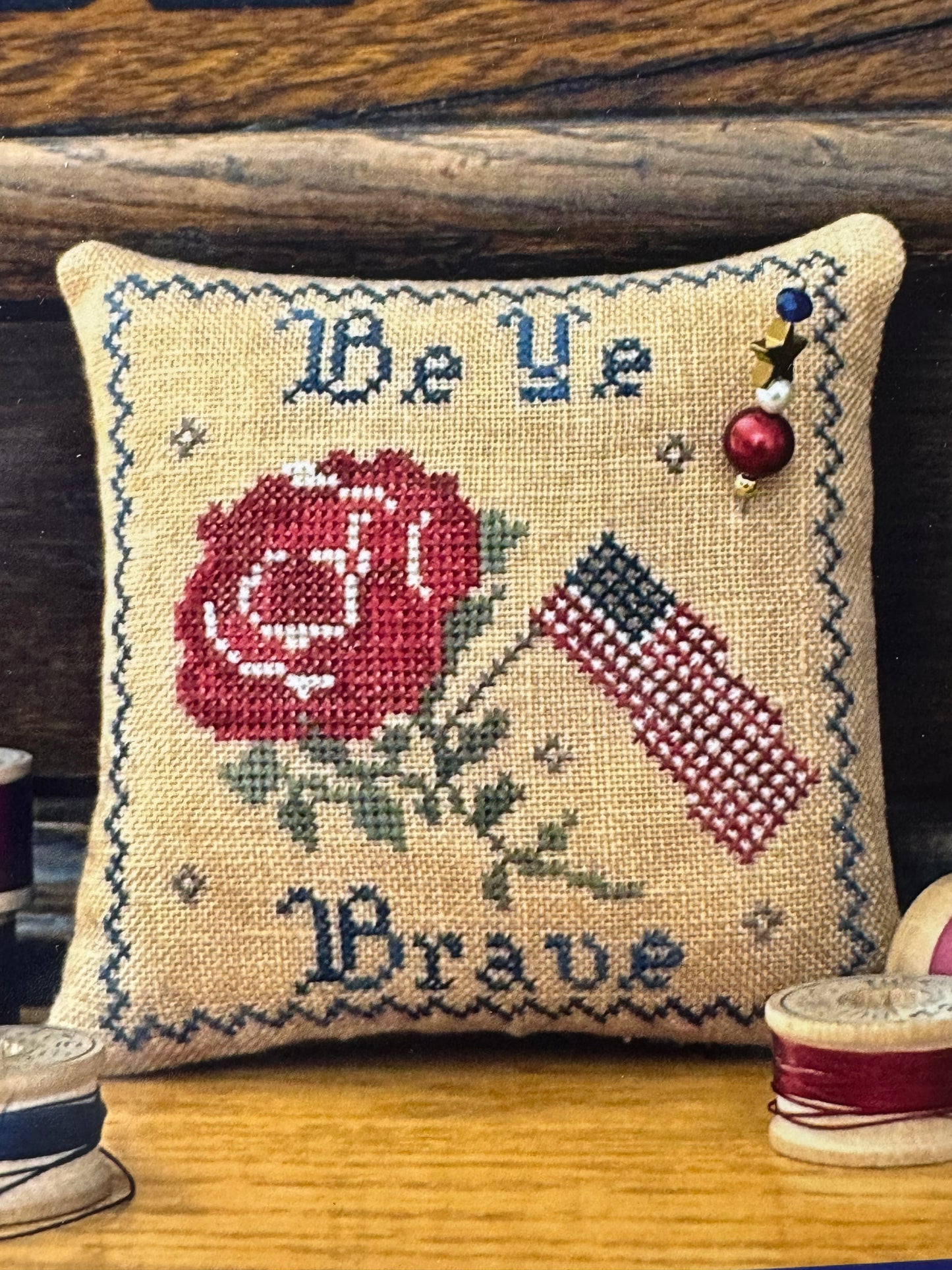 Be Ye Brave; Antique Needleworkers