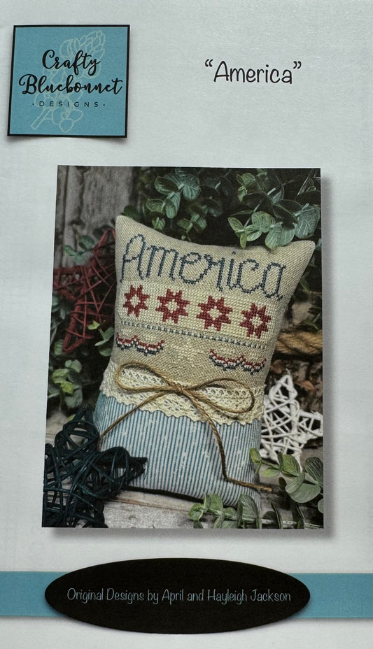 "America"; Crafty Bluebonnet Designs