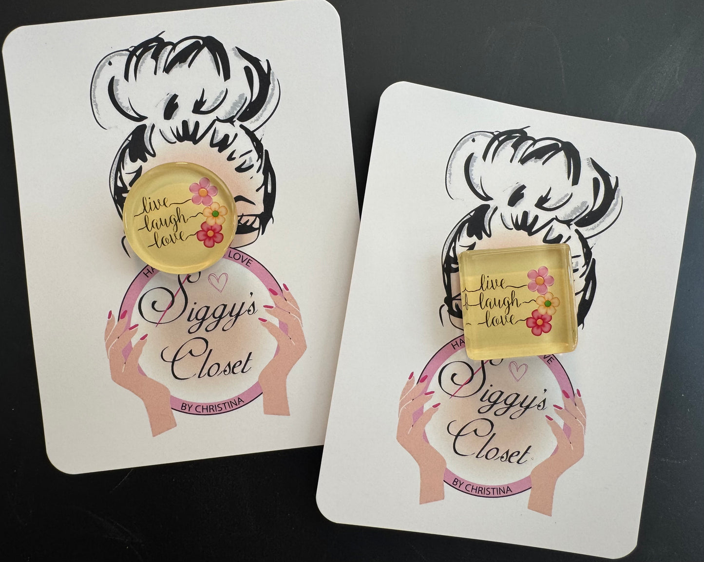 Live, Love and Laugh Needle Minders