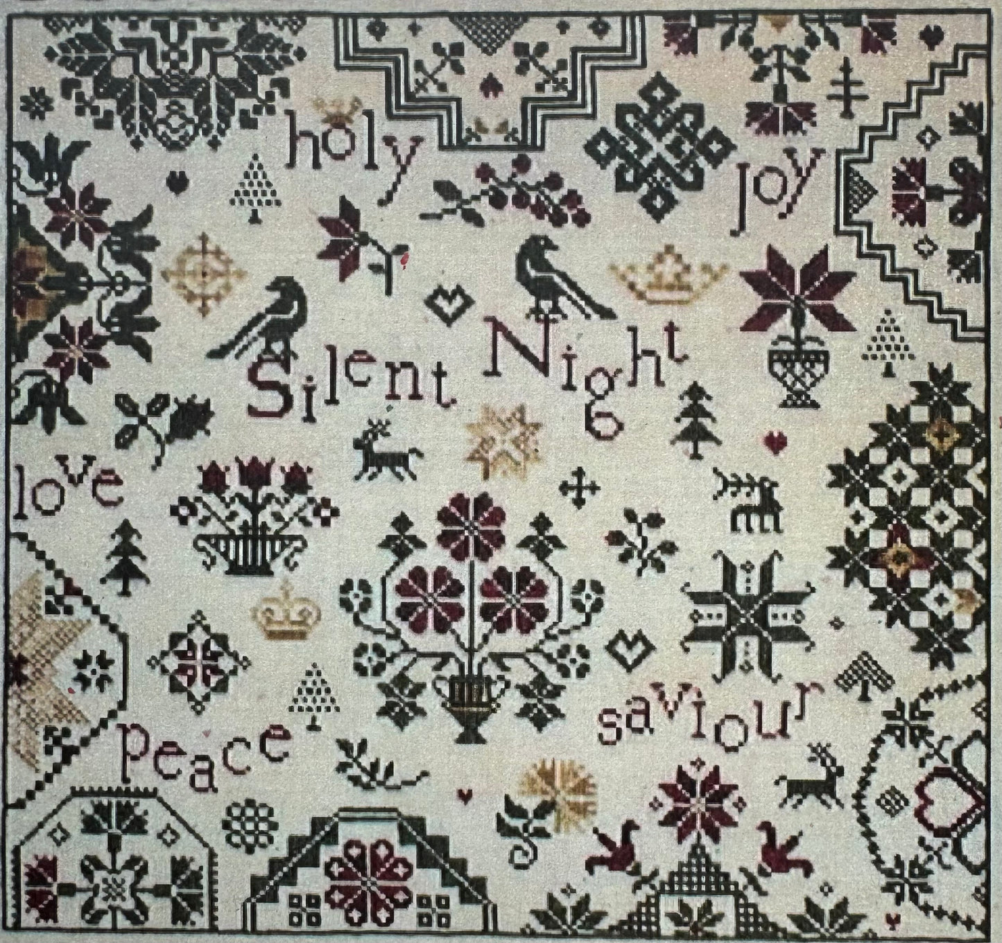 Simple Gifts - Silent Night; Praiseworthy Stitches