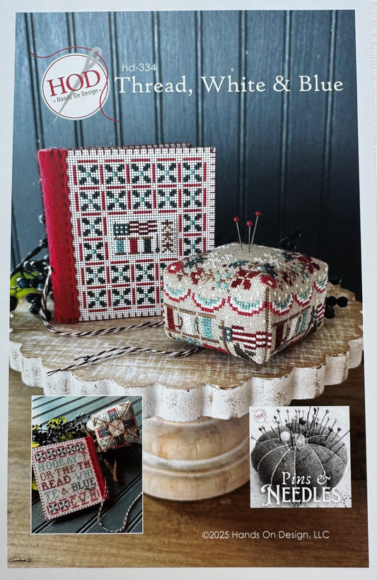 Thread, White & Blue; Hands on Design