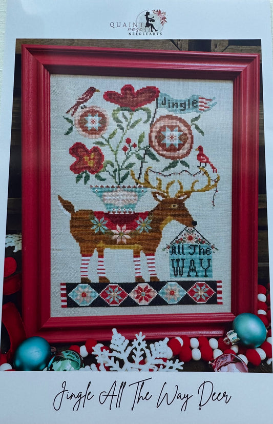 Jingle All the Way; Quaint Rose Needelarts