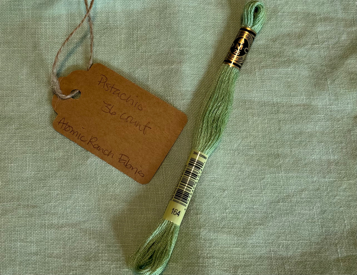 Pistachio; Atomic Ranch Fabrics