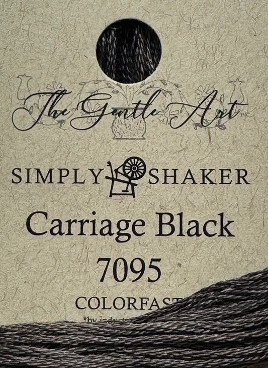 The Gentle Art Simply Shaker Threads; Carriage Black