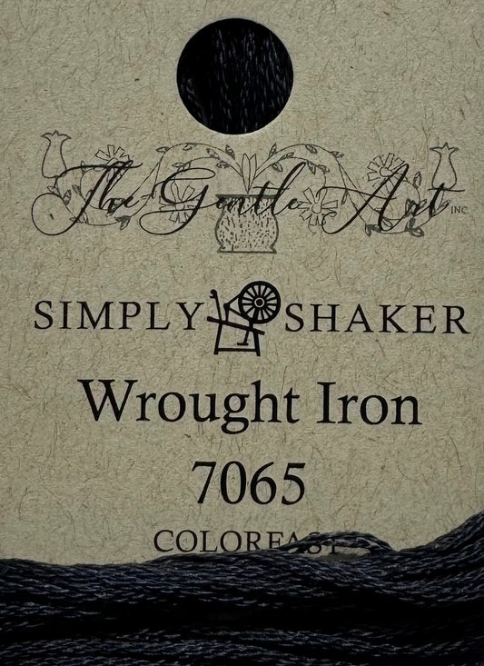 The Gentle Art Simply Shaker Threads; Wrought Iron
