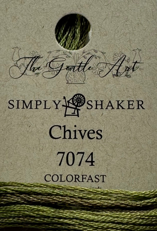 The Gentle Art Simply Shaker Threads; Chives
