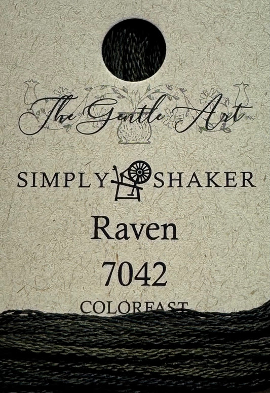 The Gentle Art Simply Shaker Threads; Raven