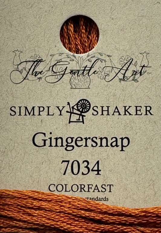 The Gentle Art Simply Shaker Threads; Gingersnap