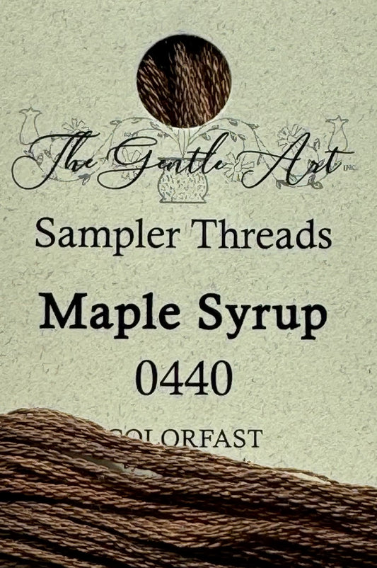 The Gentle Art Sampler Threads; Maple Syrup