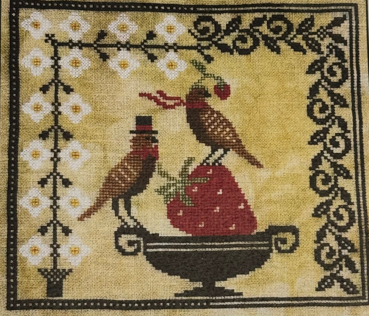 Posh Strawberry Picnic; Artful Offerings
