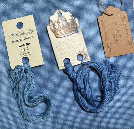 Blueberry Pie; Grace Notes Fabric