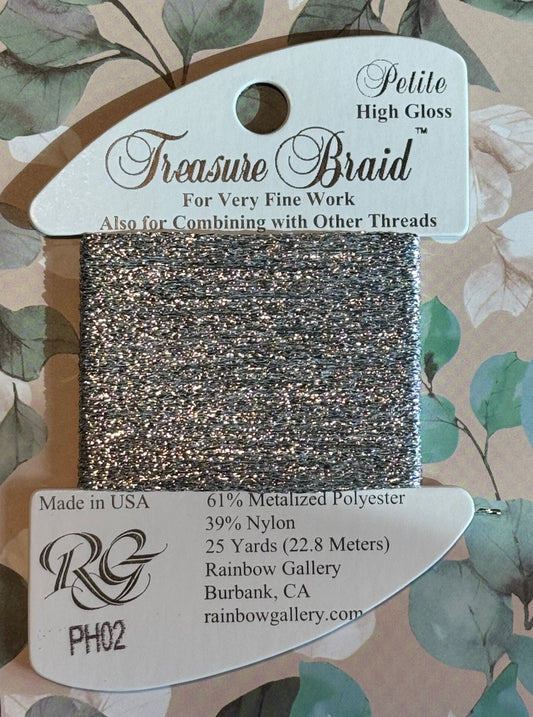 Petite Treasure Braid High Gloss - PH02 Silver