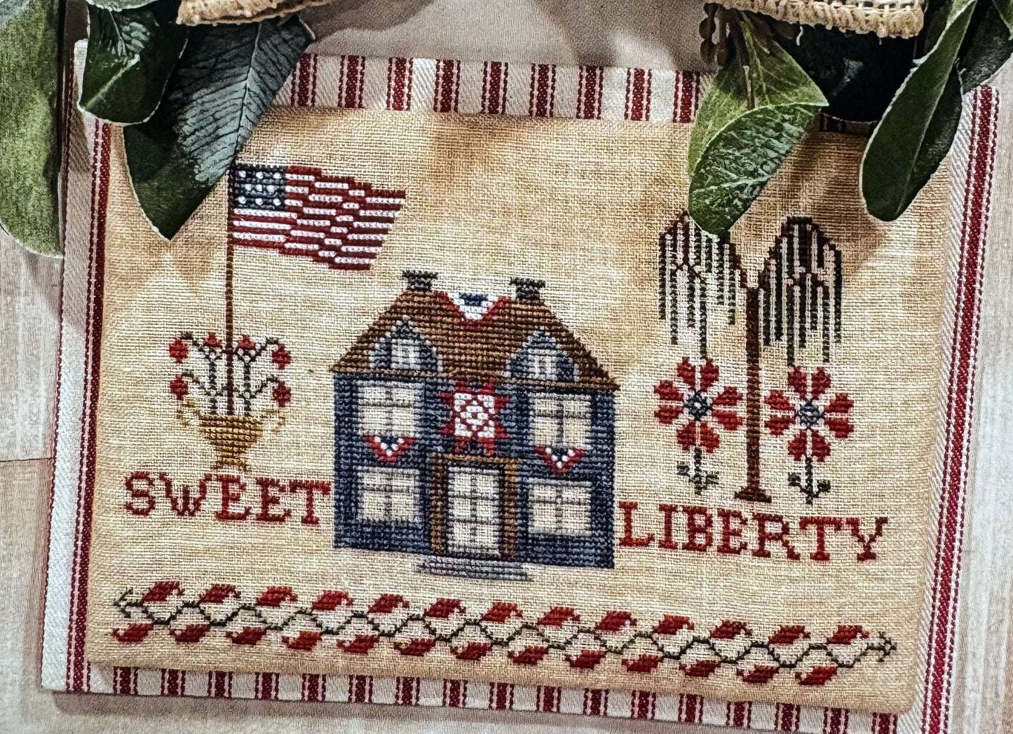 Sweet Liberty; Screen Door Needleworks