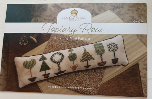 Topiary Row; October House Fiber Arts