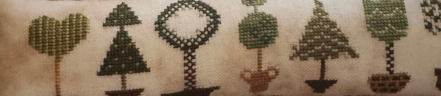 Topiary Row; October House Fiber Arts