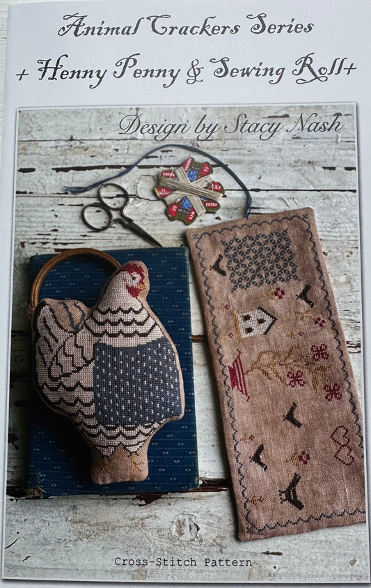 Henny Penny - Animal Crackers Series and Sewing Roll; Stacy Nash Designs