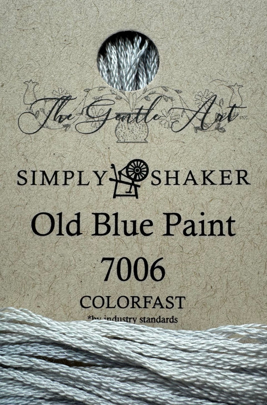 The Gentle Art Simply Shaker Threads; Old Blue Paint